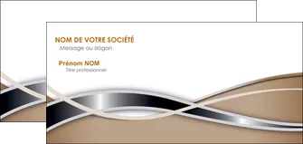 personnaliser maquette carte de correspondance web design marron fond marron gris MLGI71171