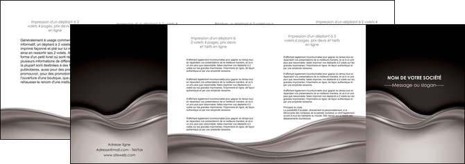 exemple depliant 4 volets  8 pages  web design abstrait abstraction design MMIF71353