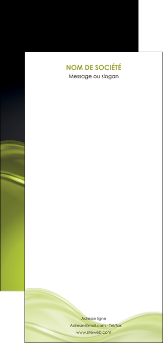 personnaliser modele de flyers espaces verts vert vert pastel fond vert pastel MIFCH71465