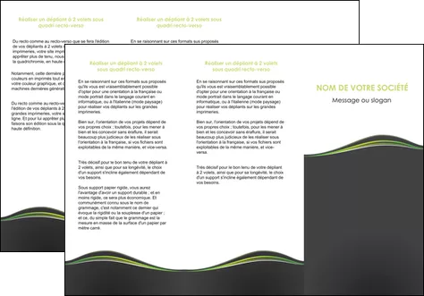 impression depliant 3 volets  6 pages  web design gris gris metallise fond gris metallise MIFBE71493