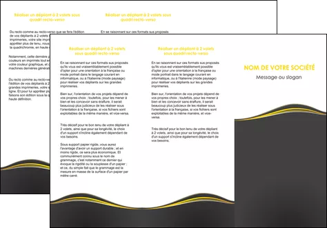 modele en ligne depliant 3 volets  6 pages  web design gris gris fonce mat MLGI71545