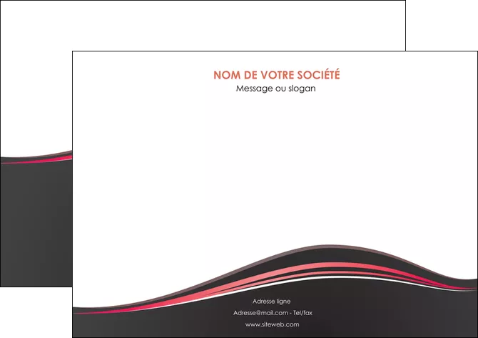 maquette en ligne a personnaliser affiche web design gris gris fonce mat MIFLU71589