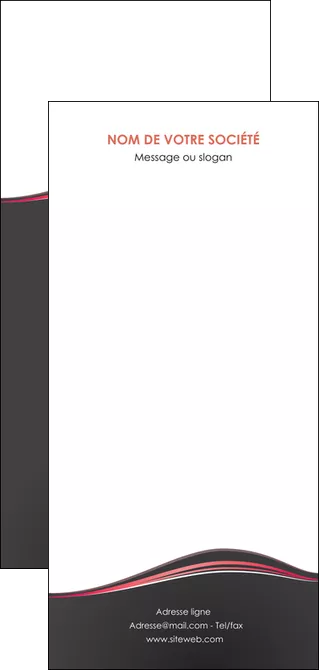 modele en ligne flyers web design gris gris fonce mat MIFBE71621