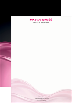 modele affiche metiers de la cuisine rose fond rose tendre MIDLU71847