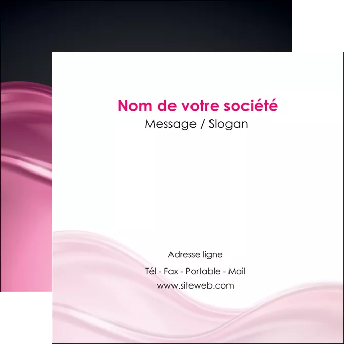 modele flyers metiers de la cuisine rose fond rose tendre MLIGLU71877