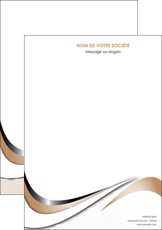 impression affiche web design marron fond marron noir MLGI72001