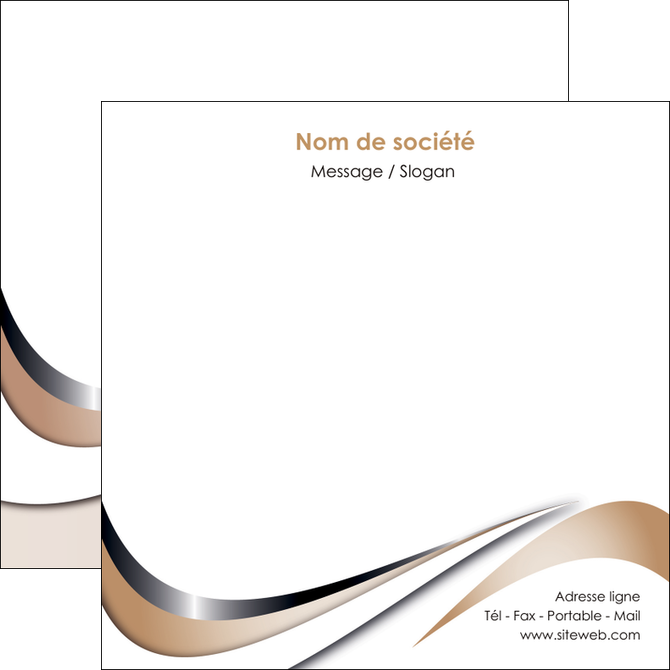 modele flyers web design marron fond marron noir MLGI72033