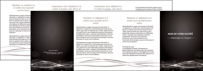 imprimer depliant 4 volets  8 pages  abstrait abstraction design MID72329
