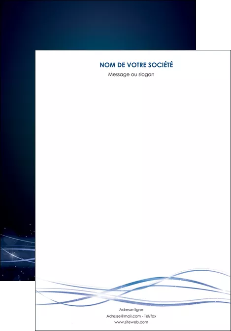 faire modele a imprimer affiche fond  bleu couleurs froides structure en bleu MIFLU72337