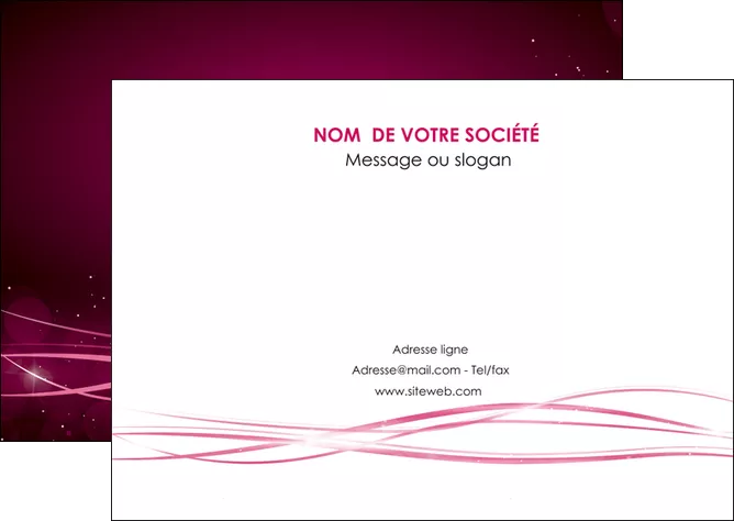 modele en ligne flyers rose rose fushia couleur MIFCH72463