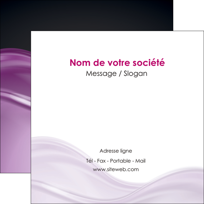 modele en ligne flyers web design violet fond violet couleur MLGI72537