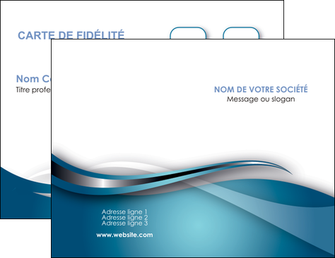 imprimerie carte de visite web design bleu fond bleu couleurs froides MLGI72787