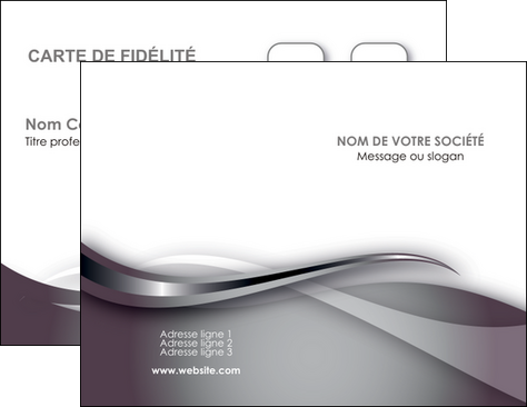 faire carte de visite web design gris fond gris noir MLGI72961