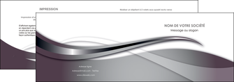 maquette en ligne a personnaliser depliant 2 volets  4 pages  web design gris fond gris noir MIF72967