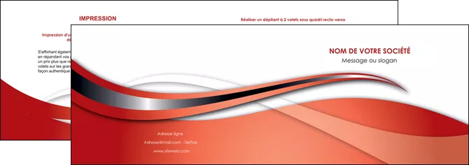 cree depliant 2 volets  4 pages  web design texture contexture structure MLIGLU74223
