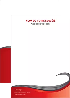 faire flyers web design rouge fond rouge bande MIFBE74385