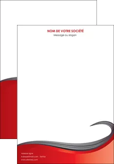 creer modele en ligne affiche web design rouge fond rouge bande MIFBE74387