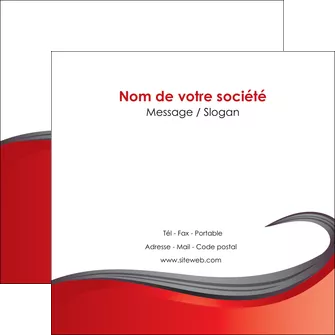 maquette en ligne a personnaliser flyers web design rouge fond rouge bande MIFBE74413
