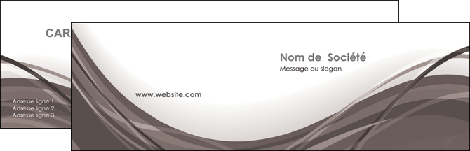 exemple carte de visite web design gris fond gris abstrait MIFBE74561