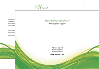 creer modele en ligne set de table espaces verts vert fond vert nature MLGI74761