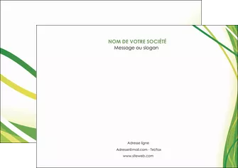 maquette en ligne a personnaliser affiche espaces verts vert fond vert nature MLGI74785