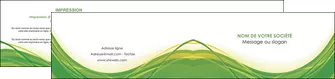 impression depliant 2 volets  4 pages  espaces verts vert fond vert nature MLGI74797