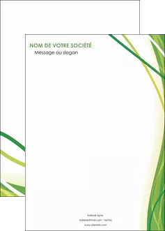 creation graphique en ligne affiche espaces verts vert fond vert nature MLGI74805