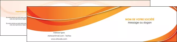 personnaliser modele de depliant 2 volets  4 pages  orange fond orange couleur MLGI75231