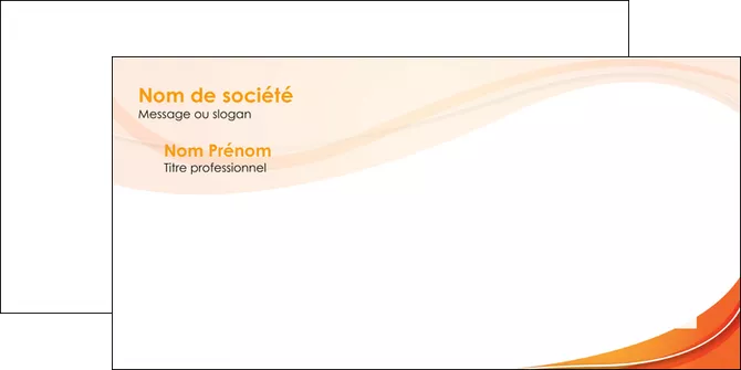 creer modele en ligne enveloppe orange fond orange couleur MLGI75233