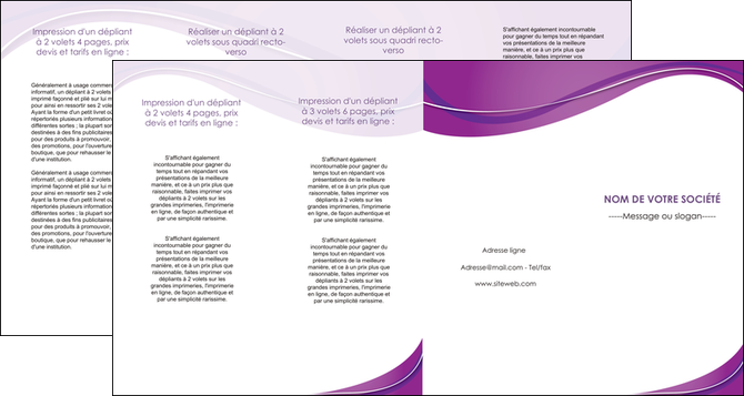 maquette en ligne a personnaliser depliant 4 volets  8 pages  web design violet fond violet couleur MLGI75293