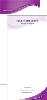 imprimer flyers web design violet fond violet couleur MLIP75297