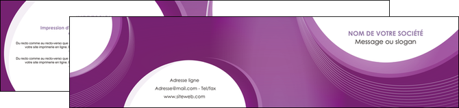 personnaliser maquette depliant 2 volets  4 pages  web design violet fond violet courbes MIF75741
