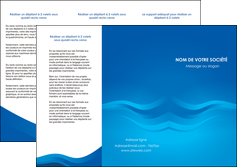 maquette en ligne a personnaliser depliant 3 volets  6 pages  web design bleu fond bleu bleu pastel MIF77037