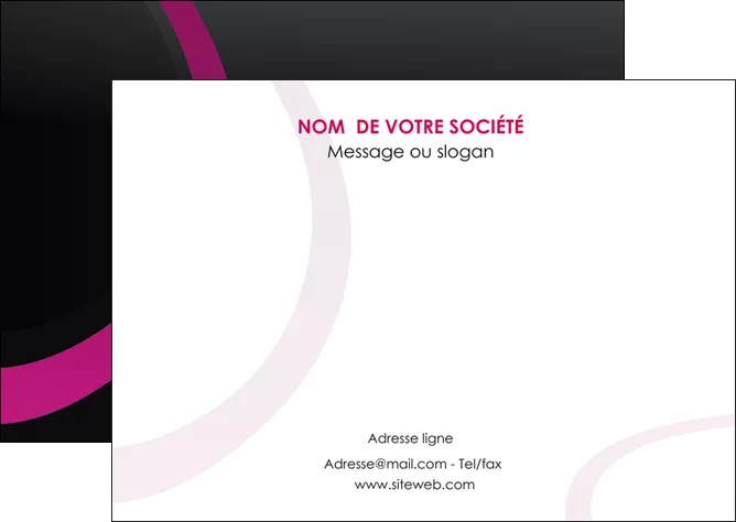 realiser flyers web design noir fond noir violet MLGI79009