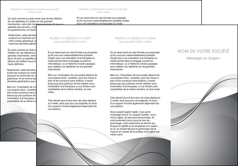 imprimer depliant 3 volets  6 pages  web design gris fond gris texture MLIP79457