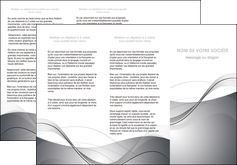 imprimer depliant 3 volets  6 pages  web design gris fond gris texture MIFCH79457