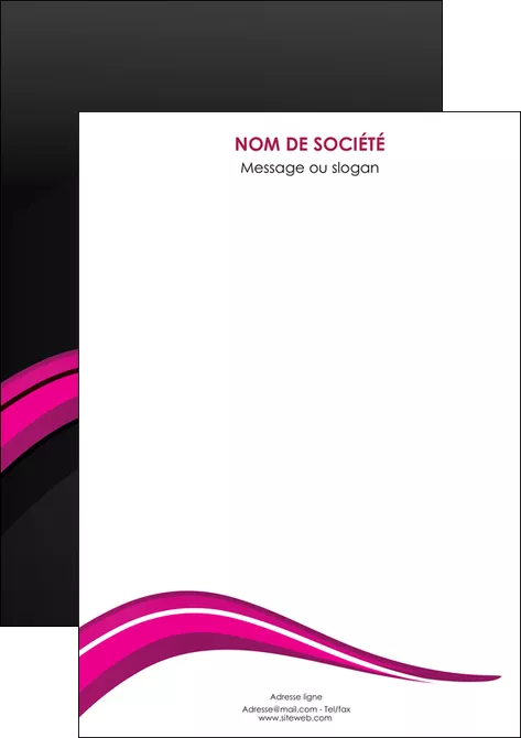 creer modele en ligne flyers web design violet fond violet arriere plan MLGI80343