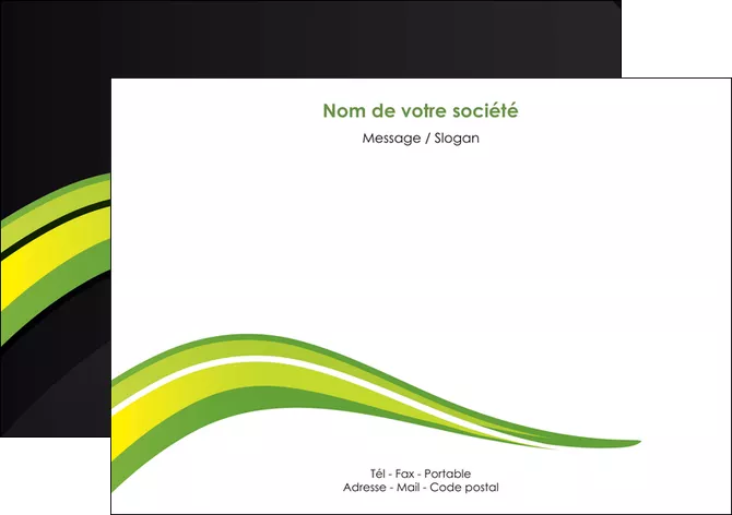 imprimerie flyers paysage vert gris nature MLGI80373