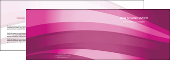 faire modele a imprimer depliant 2 volets  4 pages  web design rose rose fuschia couleur MIFLU80523