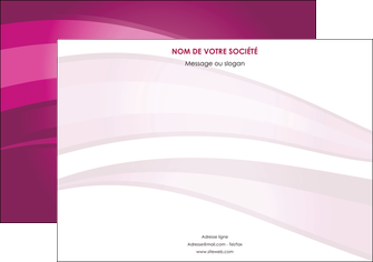 imprimer flyers web design rose rose fuschia couleur MLIG80539