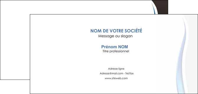 exemple carte de correspondance web design gris fond gris fond MLGI80841