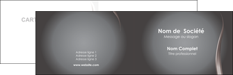 faire modele a imprimer carte de visite web design gris fond gris simple MLGI81661