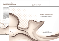 creation graphique en ligne depliant 2 volets  4 pages  web design texture contexture structure MIF82721