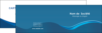 personnaliser modele de carte de visite web design bleu fond bleu bstrait MIF84235