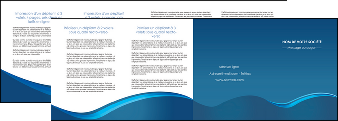 personnaliser modele de depliant 4 volets  8 pages  web design bleu fond bleu bstrait MLGI84247
