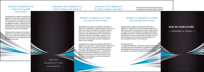 personnaliser maquette depliant 4 volets  8 pages  web design abstrait arriere plan bande MIFCH84421