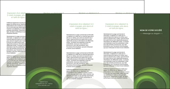 modele en ligne depliant 4 volets  8 pages  espaces verts texture contexture abstrait MIFBE85495