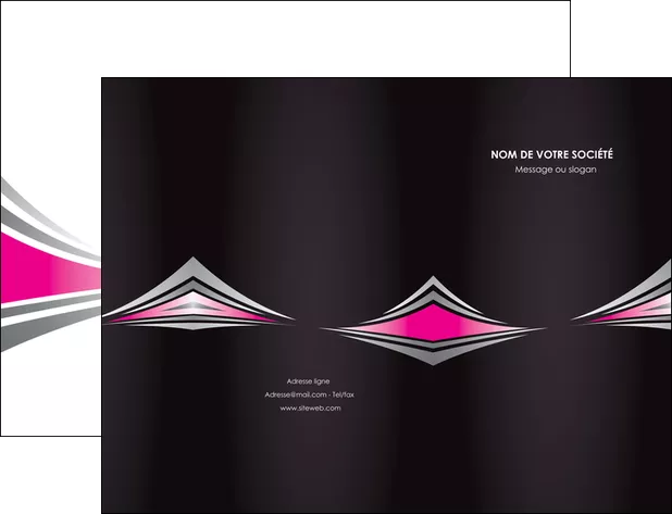 maquette en ligne a personnaliser pochette a rabat restaurant menu restaurant liste menu rose MLIGLU86481