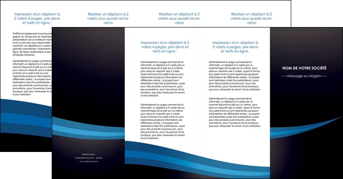 imprimerie depliant 4 volets  8 pages  web design texture contexture structure MLGI87013