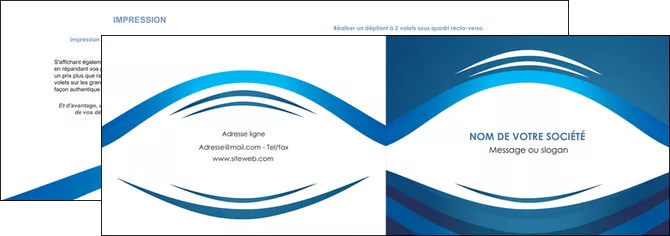 maquette en ligne a personnaliser depliant 2 volets  4 pages  web design texture contexture structure MIFBE87461